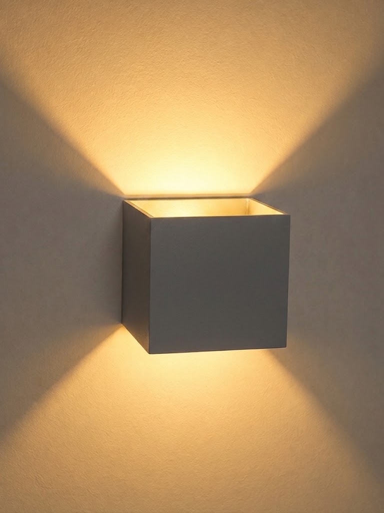 Decorative Square Up/Down Wall Light 5W - Image 5