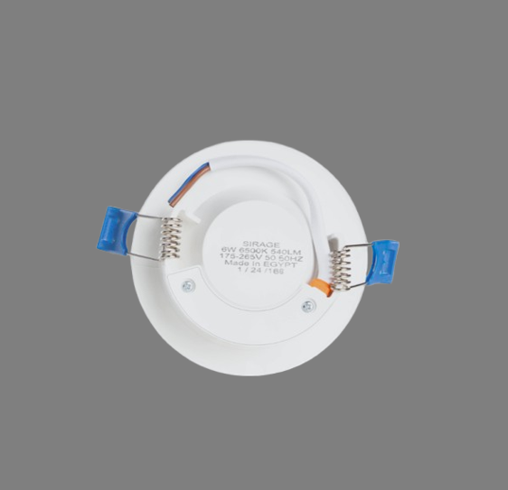 Round Recessed LED Plastic Downlights - Image 4