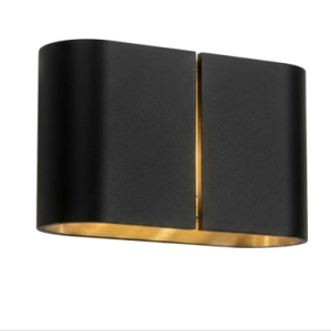 Obround Up & Down Wall Light