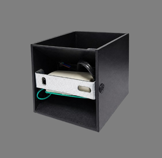 Square Up & Down Wall Light - Image 4