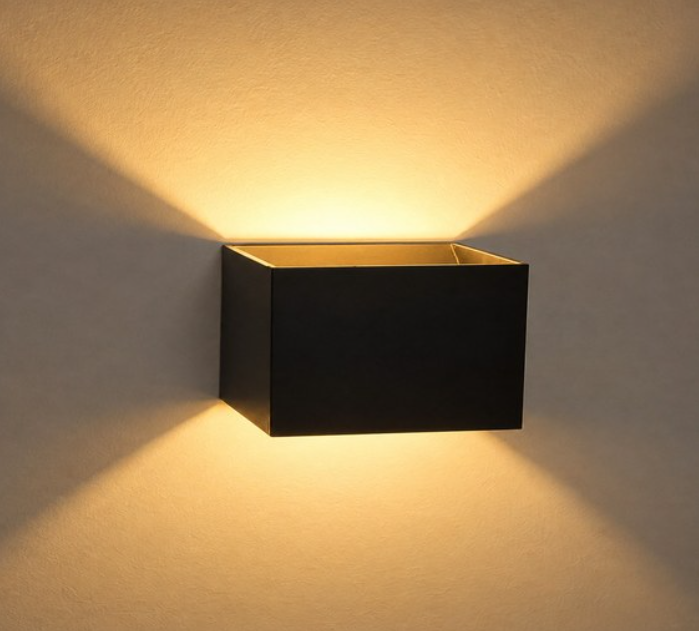 Square Up & Down Wall Light - Image 2