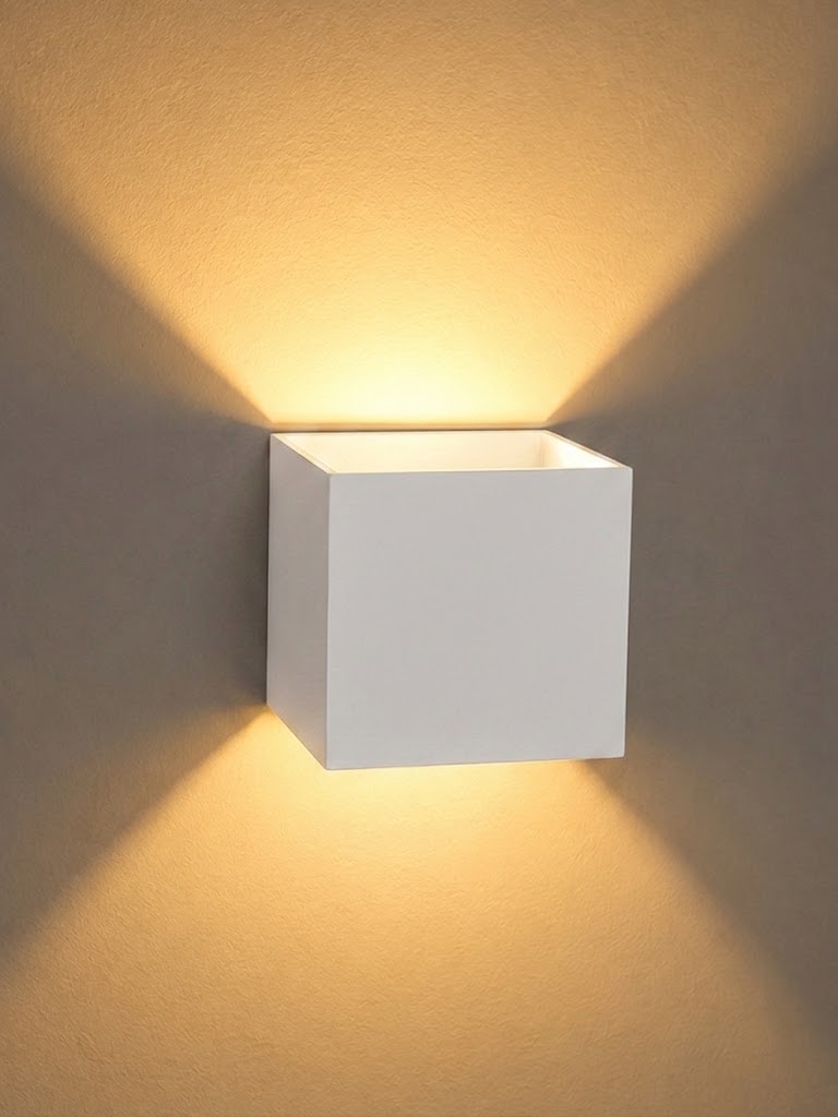 Decorative Square Up/Down Wall Light 5W - Image 3